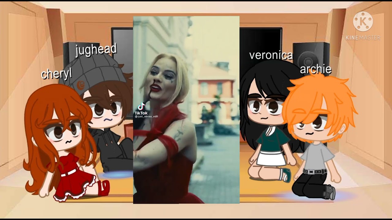 riverdale reacts to betty as harley quinn《requested》