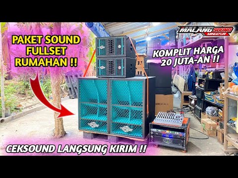 RIVIEW & CEKSOUND FULLSET SOUND 20 JUTA AN | SIAP BUNYI FULL ASHLEY