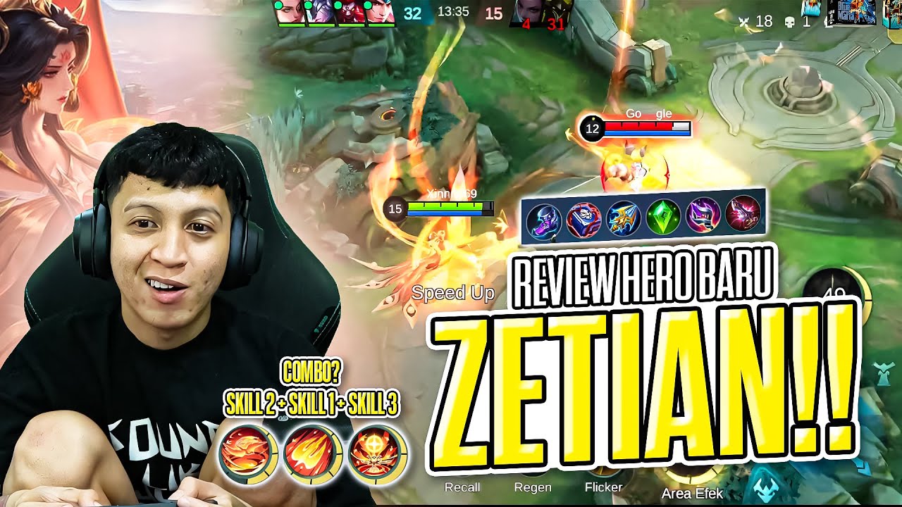 RIVIEW HERO BARU YANG BELUM RILIS ZETIAN !!! #MLBBIDCreator