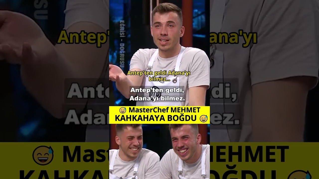 Rizeli Mehmet Stüdyoyu Kahkahaya Boğdu 😅 MasterChef Türkiye