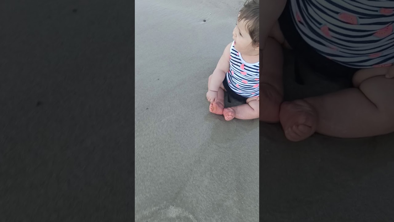 Rizlane à la plage 🏖👶😘
