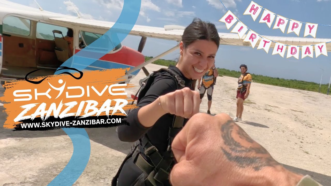 Rizlane Celebrating Her Birthday  #skydive