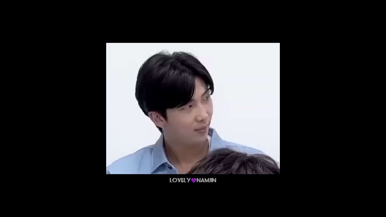 Rm loves his Jin very much💜😊 #namjin