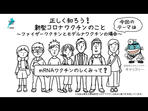 【若年層向け】新型コロナウイルスワクチンを正しく理解しよう！～ｍRNAワクチンって？ワクチンの仕組みや成分は？～