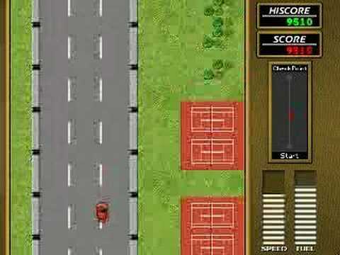 RoadFighter Remake Lever.C-Stage.1 clear movie