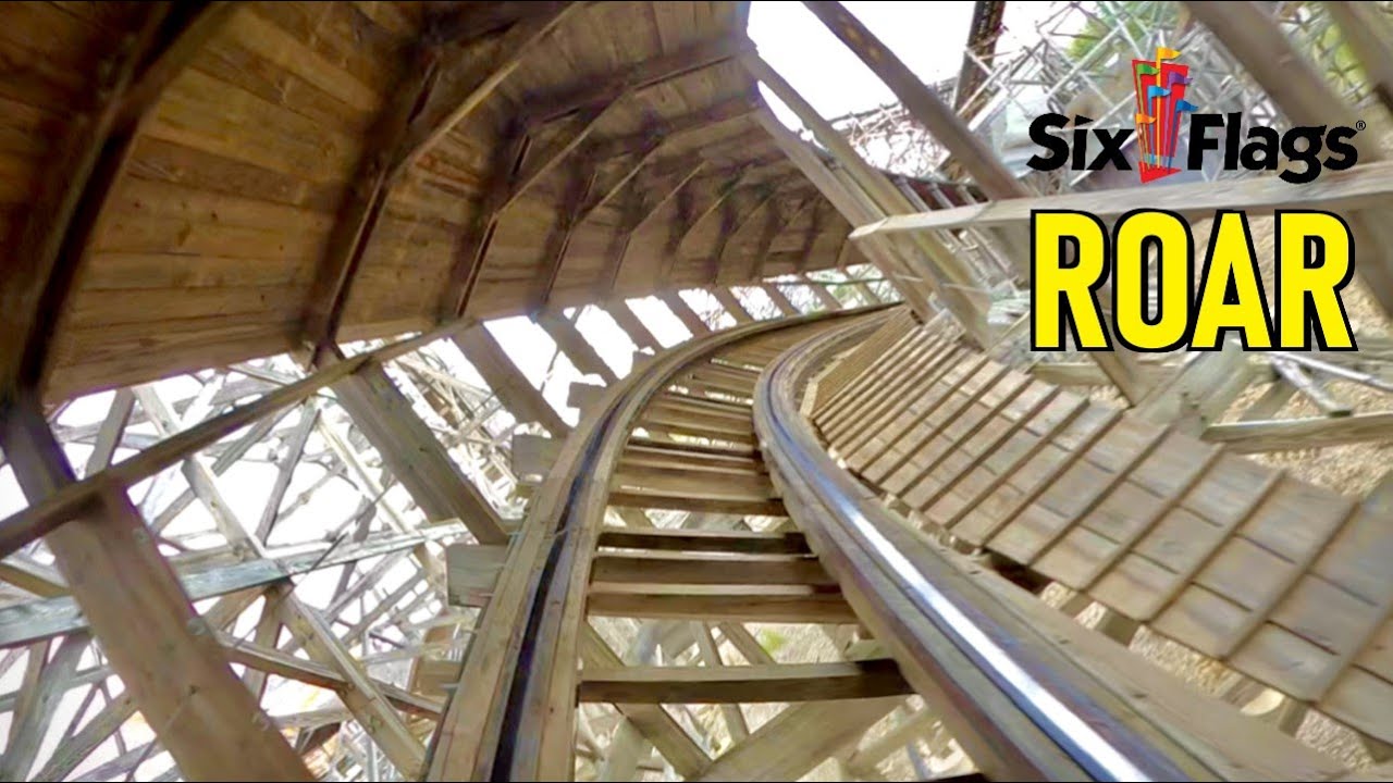 ROAR POV On Ride - Six Flags America, Maryland