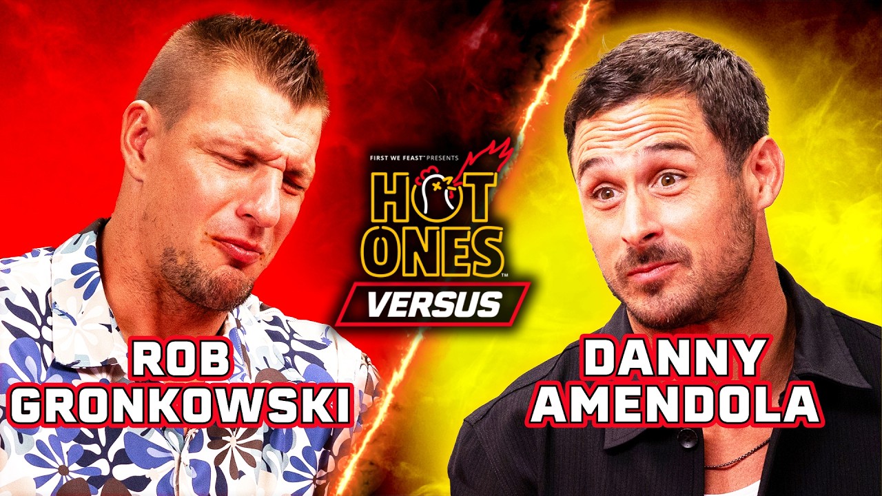 Rob Gronkowski vs. Danny Amendola | Hot Ones Versus