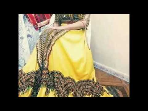 Robe kabyle berbère pour nouvelle mariée type robe gargari