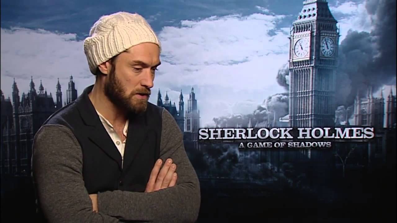 Robert and Jude - Sky News Interview Sherlock Holmes: A Game Of Shadows
