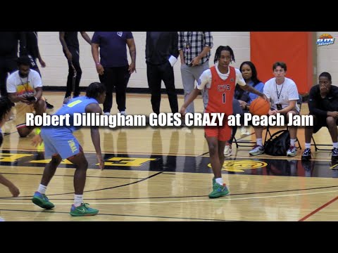 Robert Dillingham MADE A STATEMENT at Peach Jam! Kentucky Commit
