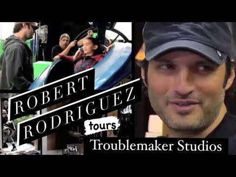 Robert Rodriguez interview & tour of Troublemaker Studios
