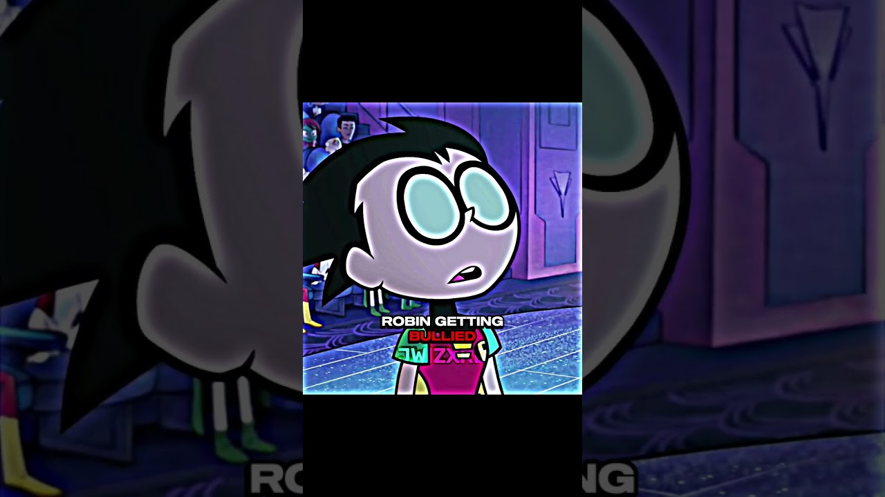 Robin gets bullied until he fights back💔 | #teentitansgo #robin