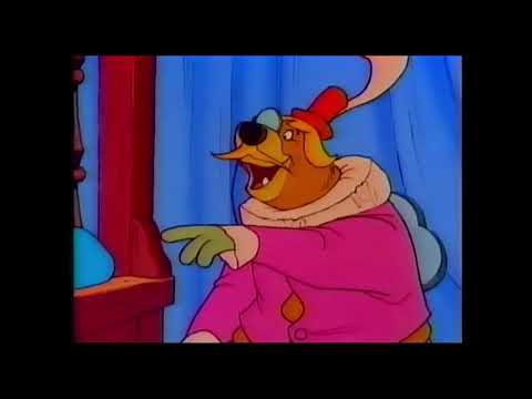 Robin Hood (1973) . Walt Disney Home Video - 1992 UK VHS Promo