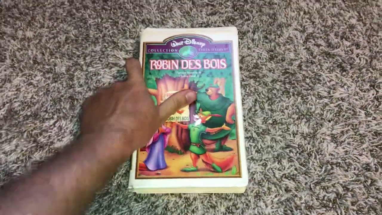 Robin Hood (Robin Des Bois) French Canadian VHS Overview