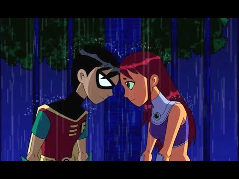 Robin x Starfire - AMV - Ghost On The Moon (Teen Titans)