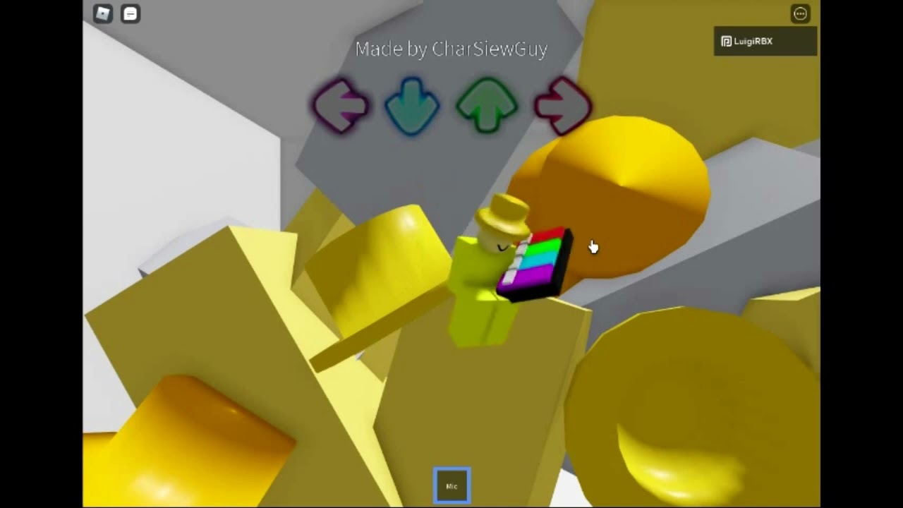 Roblox Bendu Animation Test | FNF Vs Dave and Bambi: Golden Apple Edition