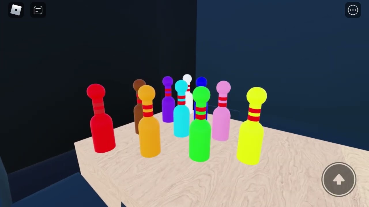 Roblox Bowling 🎳 Color And Original Pins (My Version)