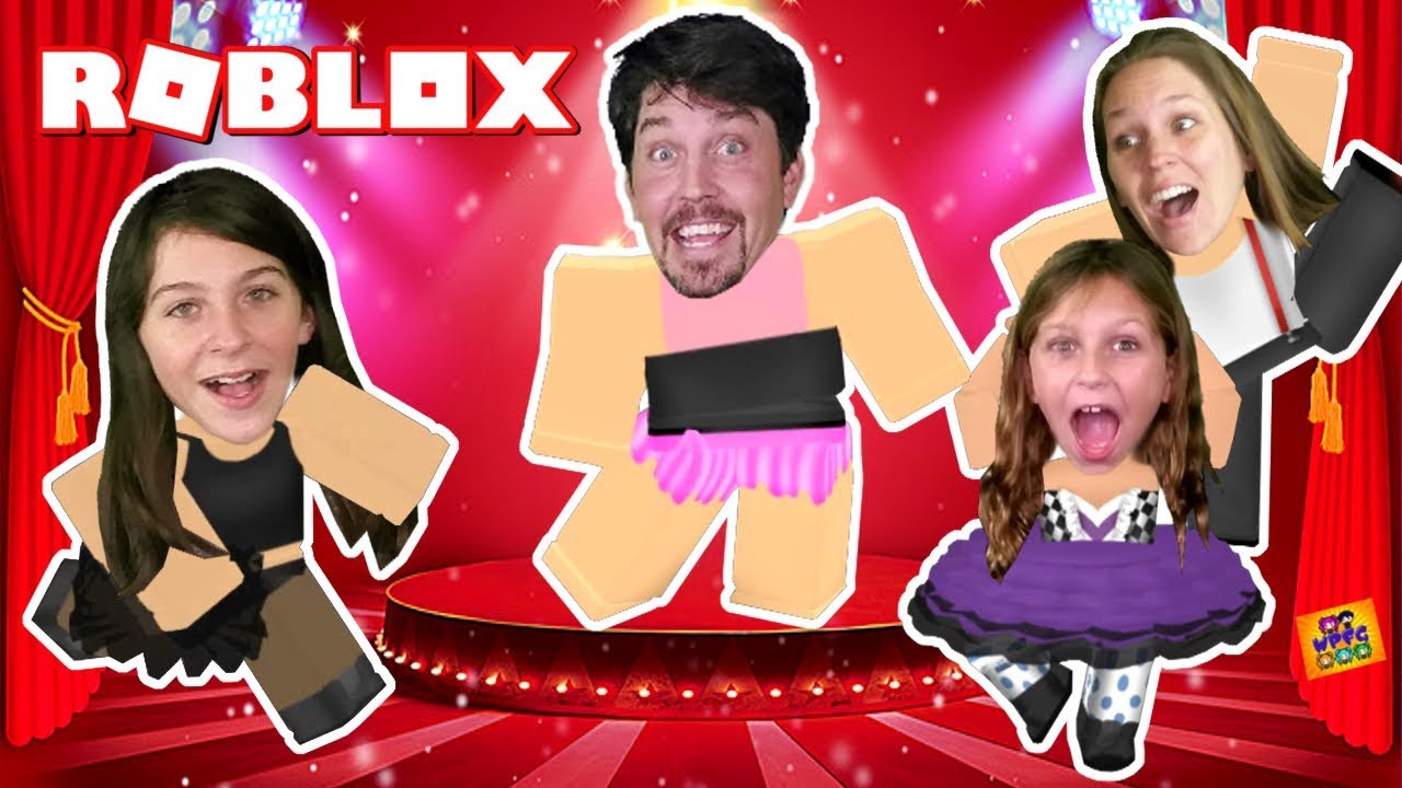 ROBLOX DANCE YOUR BLOX OFF SOLO ROUTINES FAMILY VS TEAM COMPETITION! WE ALL WIN! COPIED BEST OUTFIT?
