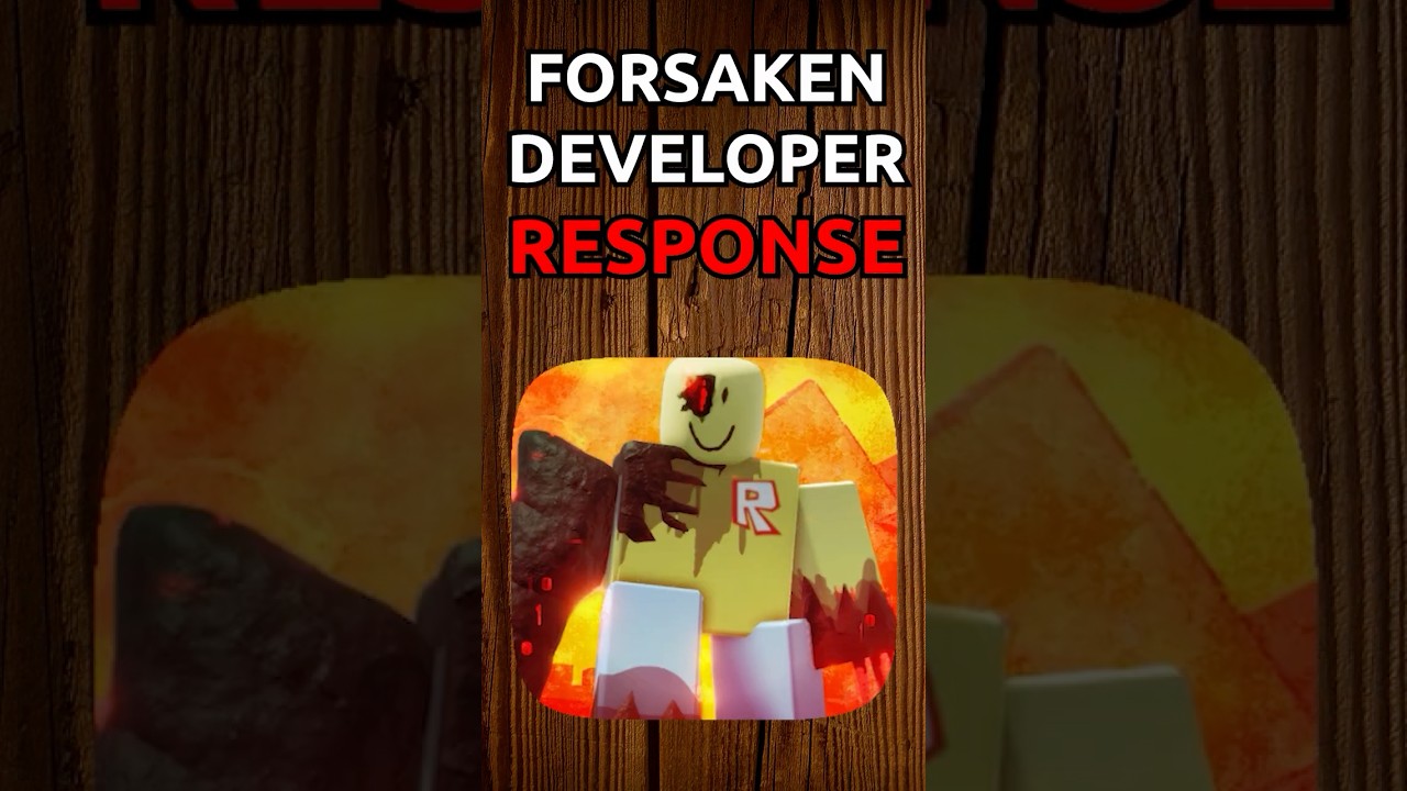 Roblox Forsaken Owner Apology..