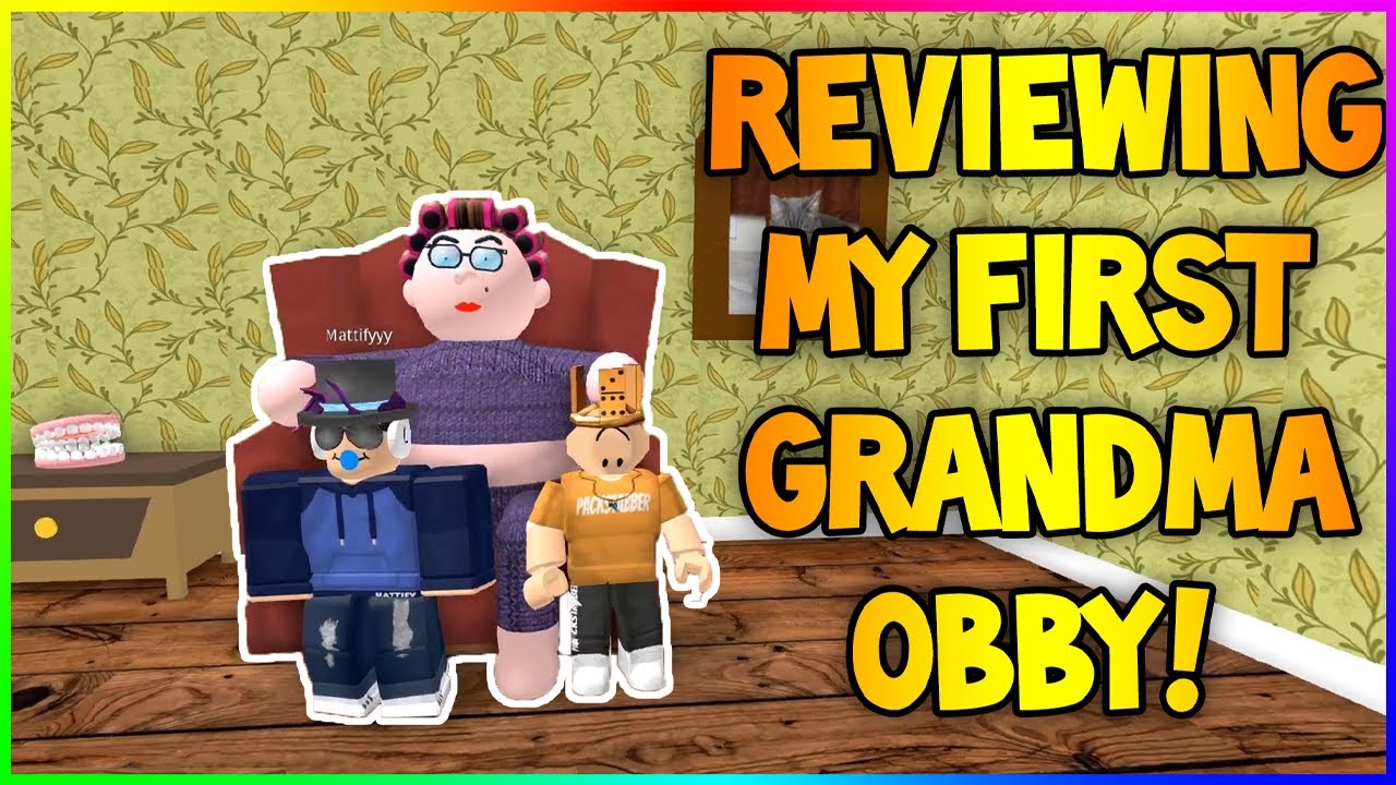Roblox Reviewing my old Grandma's Obby :D