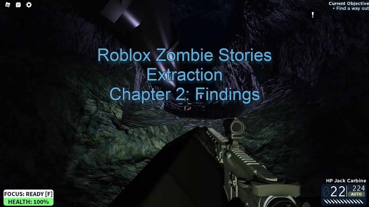 Roblox Zombie Stories Beta{ Extraction- Chapter 2: Findings) Gameplay