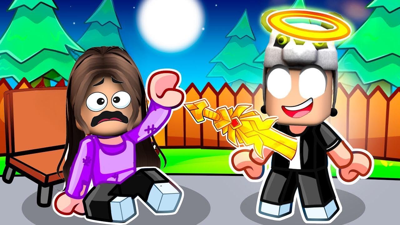 Roblox'ta ÖLÜMSÜZ BEBEK OLDUM ve HERKESİ KORUDUM!