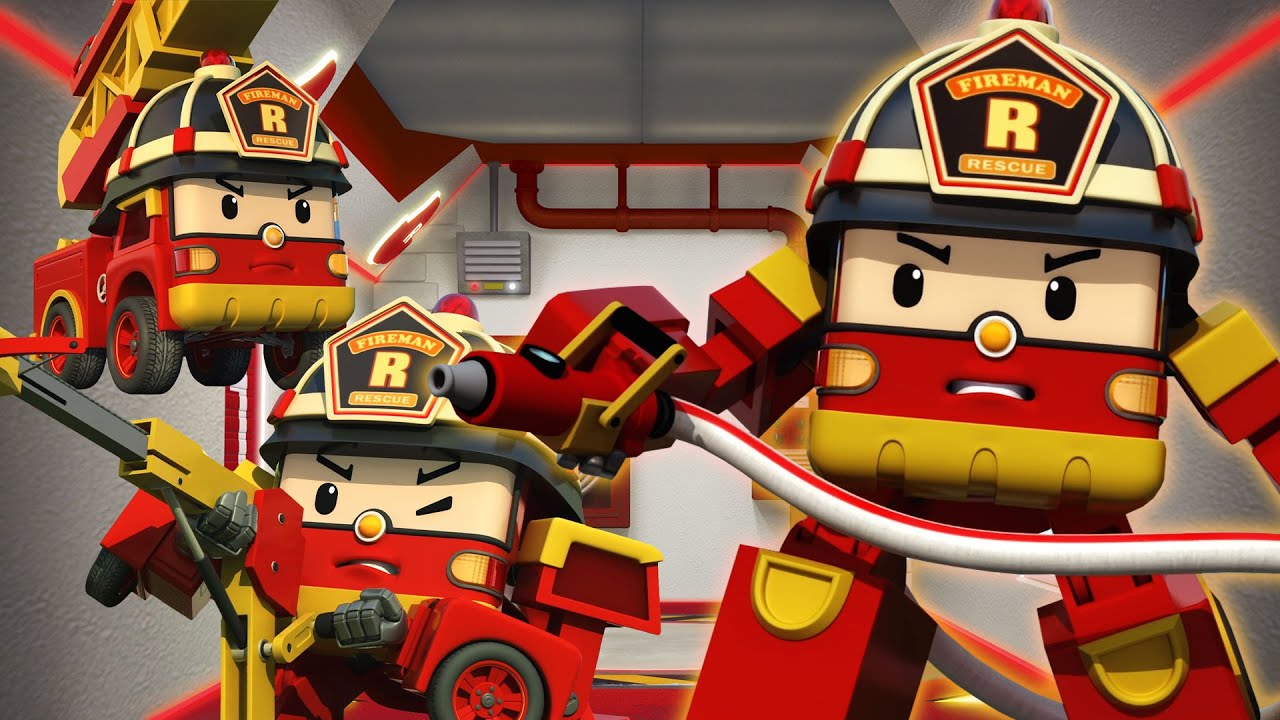 Robocar POLI Kurtarma Ekipmanı│ROY Bölümler│Truk Pemadam Kebakaran│Özel Klip│Robocar POLI çizgi film