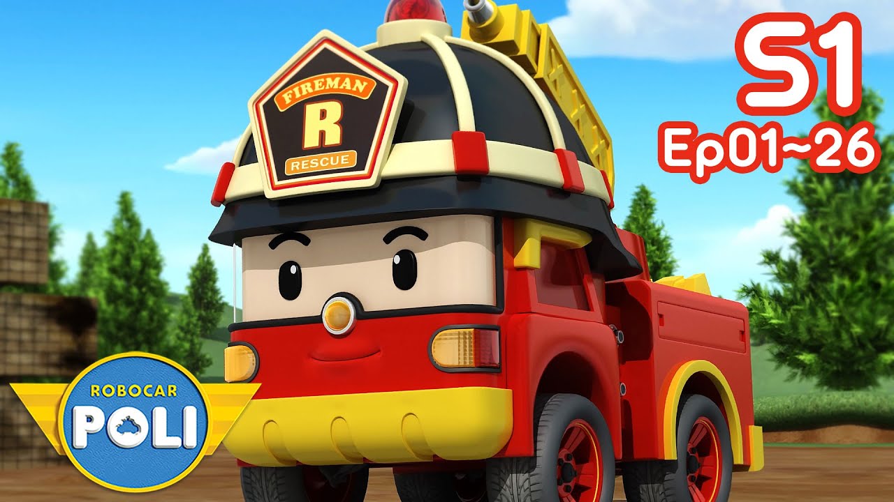 Robocar POLI Season 1 Full Ver. | Ep.1~Ep.26 | Safety Education | Cartoon for Kids | Robocar POLI TV