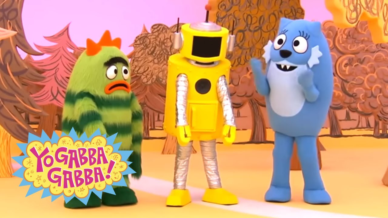Robot & Happy ✨ Double Episode | Yo Gabba Gabba Ep 208 & 106 | HD Full Episodes | Show for Kids