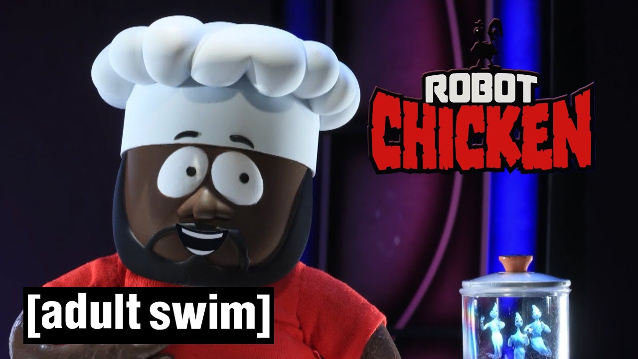 Robot Chicken | MasterChef Celebrity Showdown | Adult Swim UK 🇬🇧