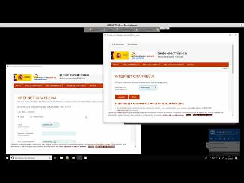 ROBOT CITA PREVIA EXTRANJERIA ESPAÑA