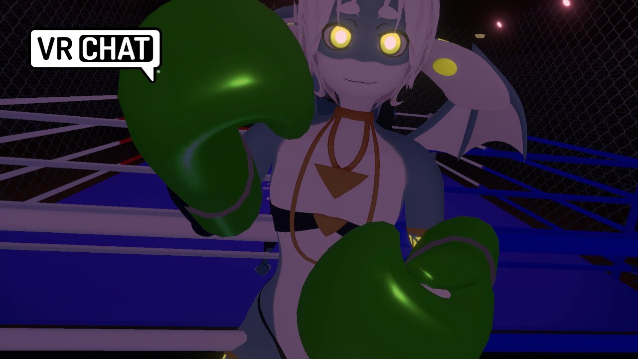 Robot giving you a shut down VRchat POV BOXING