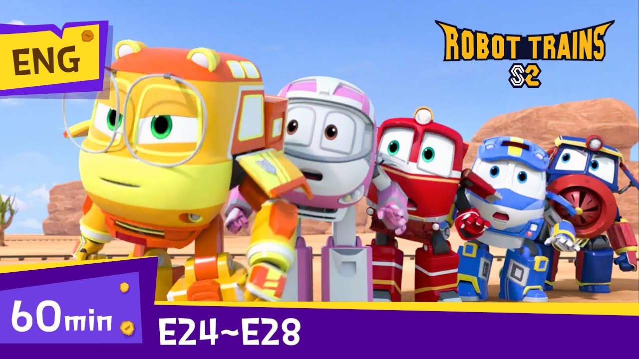 Robot TrainS2 | EP24~EP28 (60min) | Full Episode | ENG