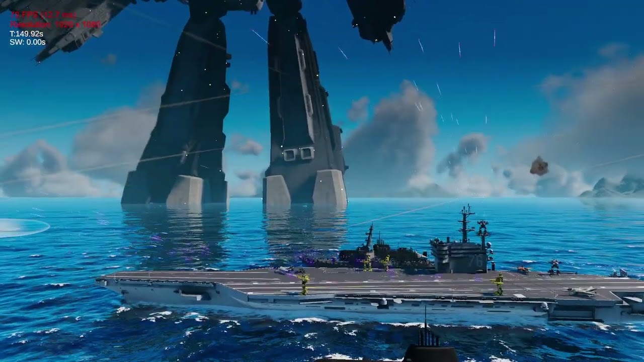 Robotech (Macross) project opening - Unity( 2023.2.20f1) / HDRP
