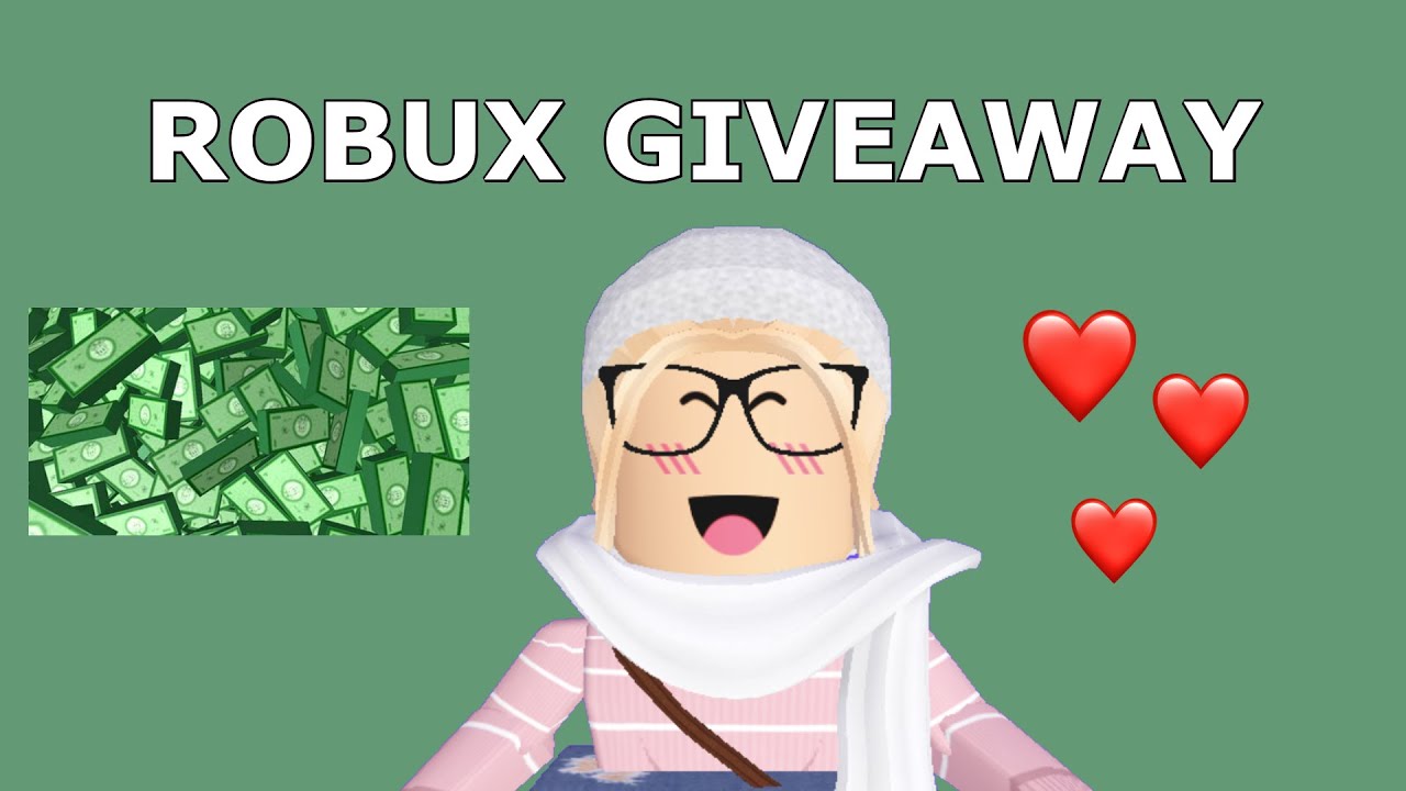 Robux Giveaway!! (Valentine's Day Special) / ItsDina