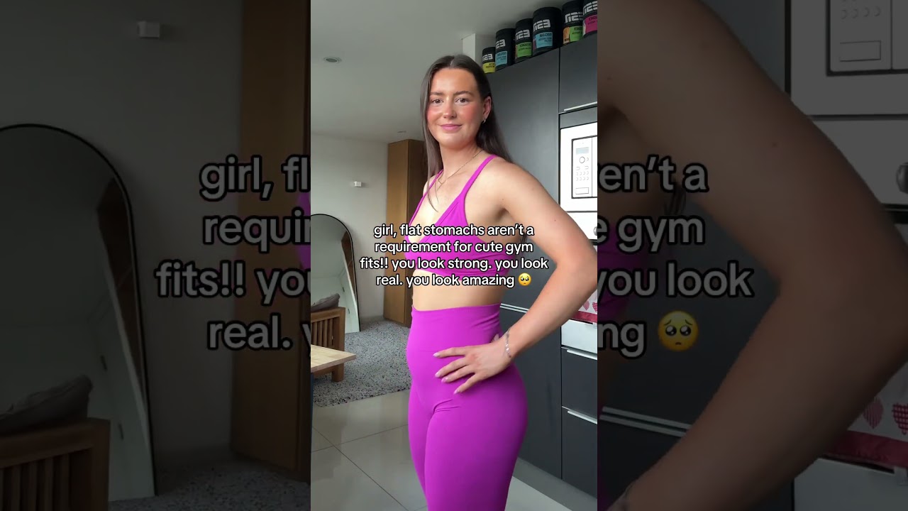 ROCK YOUR BODY🫶 lower belly and all, you look amazing😍 @Gymshark ‘ANON10’🦈ad #bodypositivity
