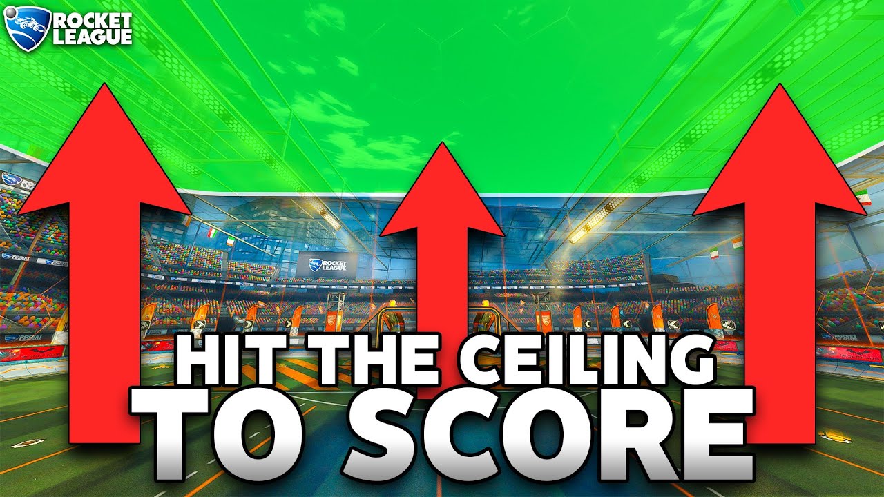 Rocket League, but the ENTIRE CEILING IS THE GOAL