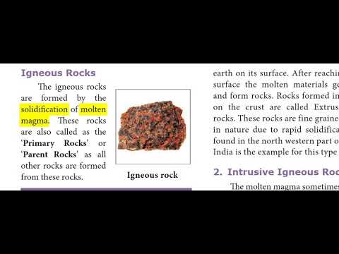 ROCKS AND SOILS - PART 1- CLASS 8|SAMACHEER|LESSON 1|GEOGRAPHY|TAMIL EXPLANATION