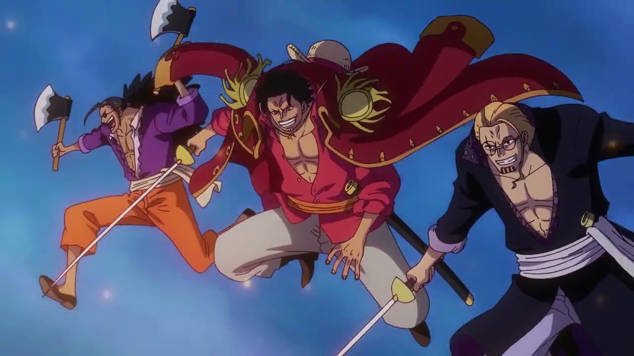 Rocks Pirates And Roger Pirates Arrival On God Valley | One Piece Episode 1130.