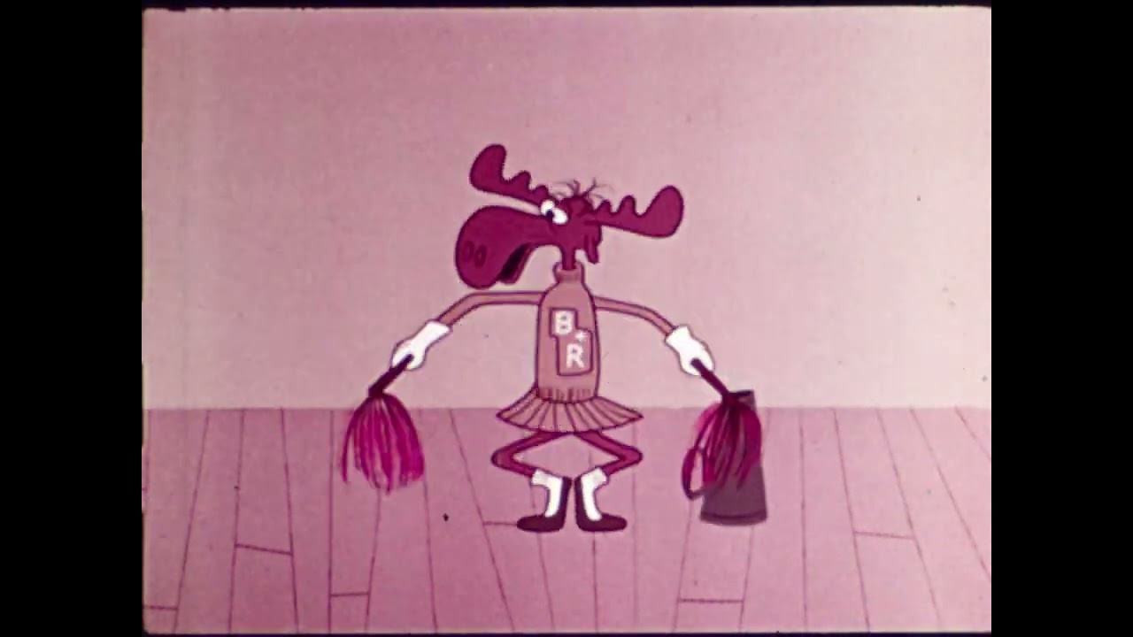 Rocky and Bullwinkle Fan Club Short (1960s) 2k scan
