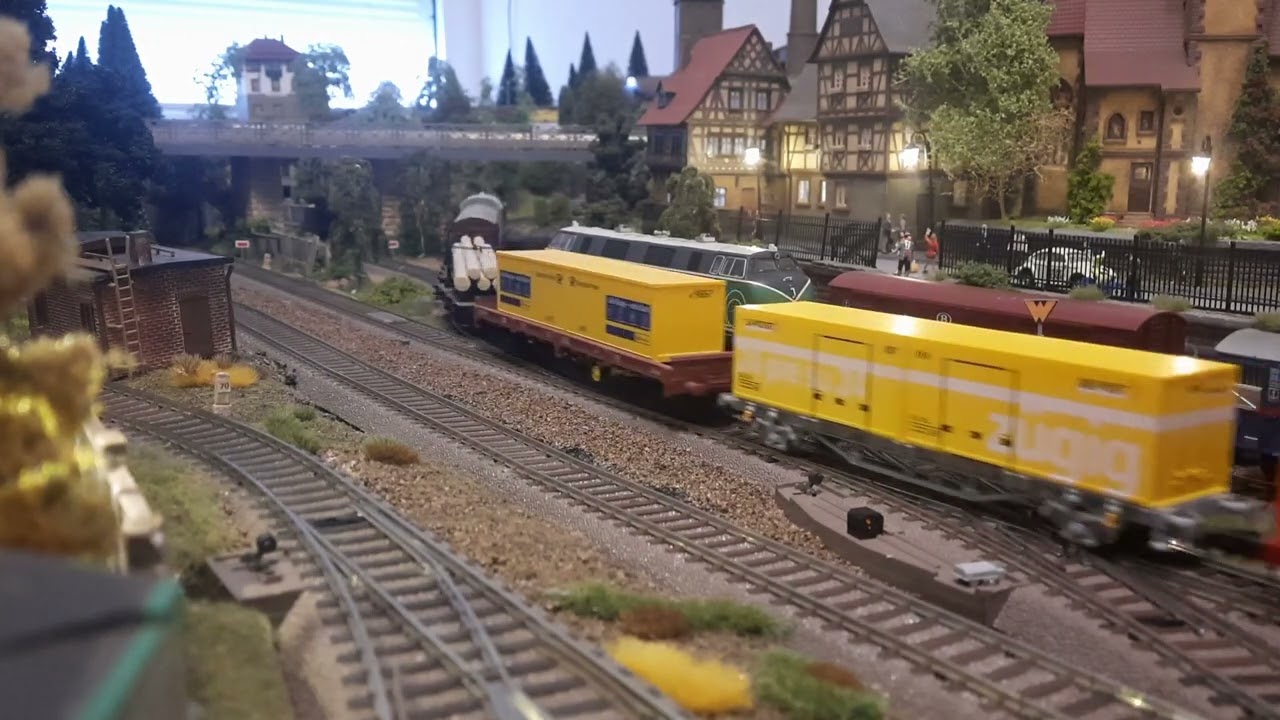 Roco 70714  Diesel Lok Br 214 in Aktion
