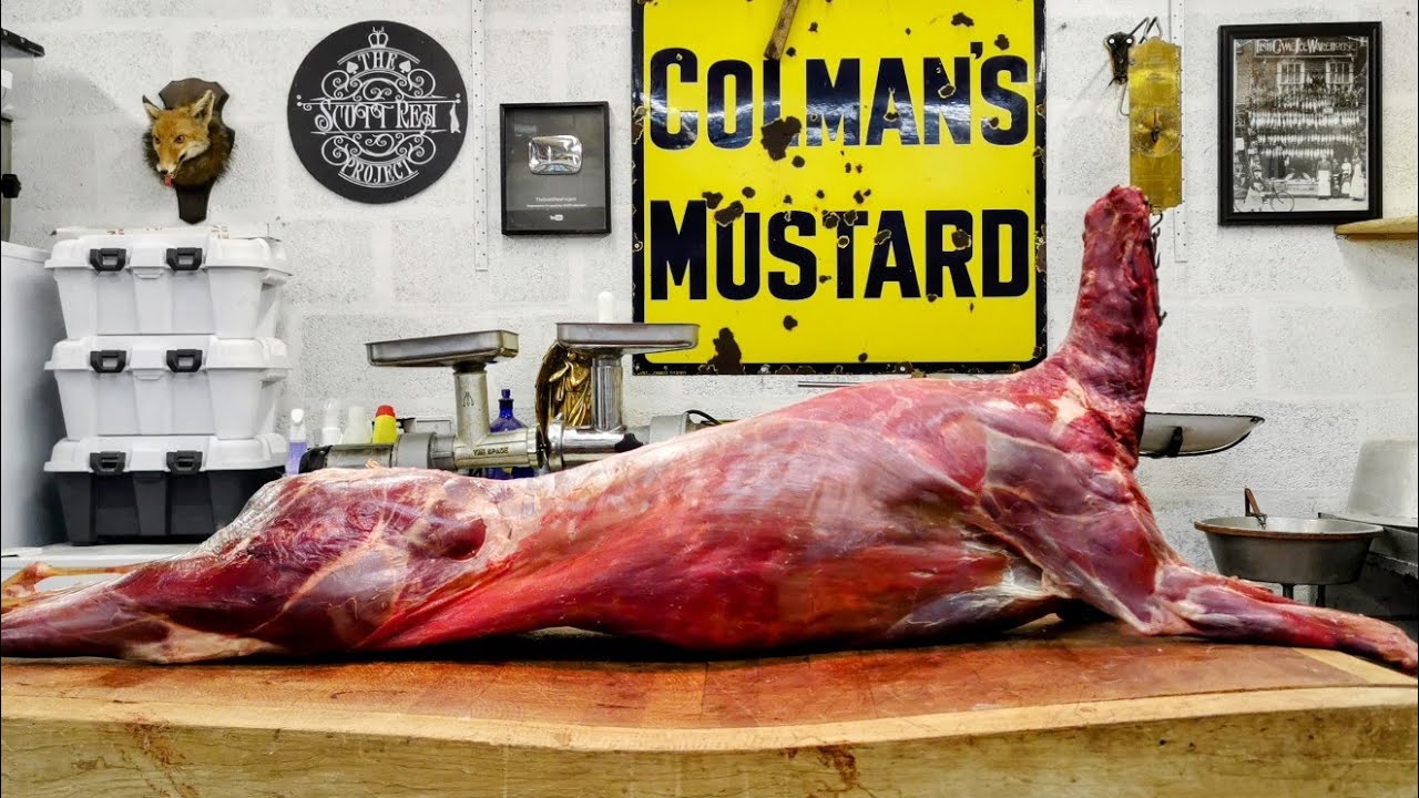 Roe buck breakdown. How to butcher a Deer at home. A detailed step by step masterclass. 73% yield.