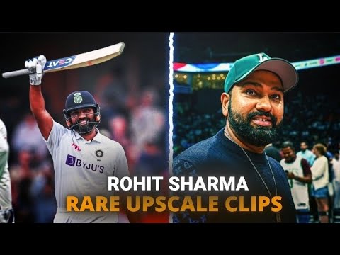 Rohit Sharma Rare Upscale Clips ● Rare Clips ● Scenepack ● Upscale ● [Topaz]🔥🐐 #rohitsharma