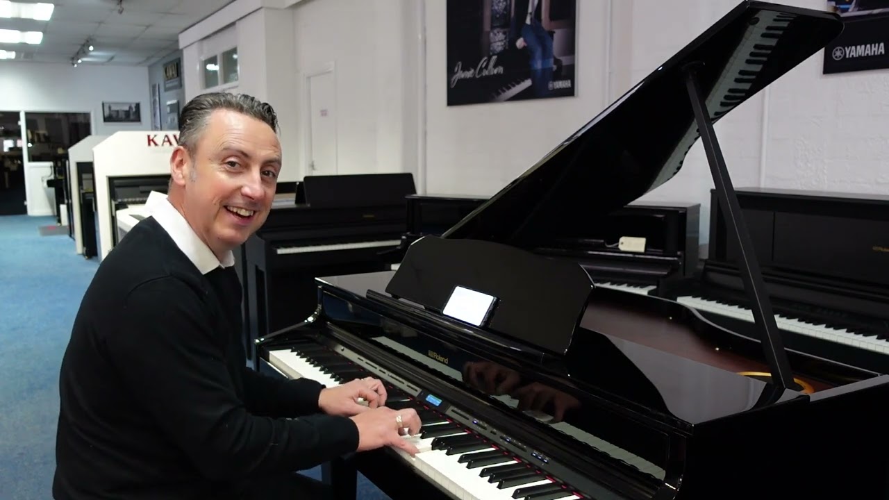 Roland GP607 Digital Piano Demonstration & Review