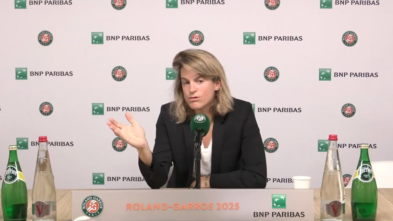 Roland-Garros 2025 - Amélie Mauresmo : 