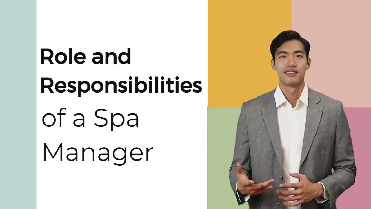 Role and responsibilities of a spa manager