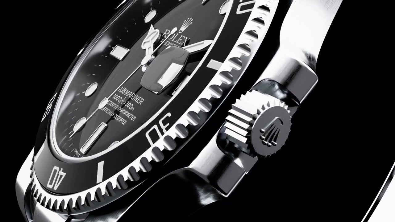 Rolex Submariner | 3D Product Animation | Made in Blender