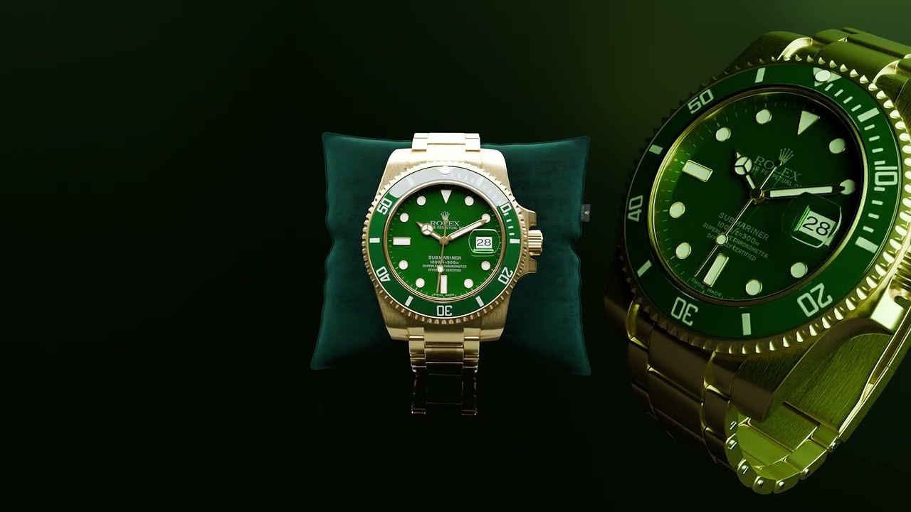 Rolex Submariner - 3D Visualization / Product Animation