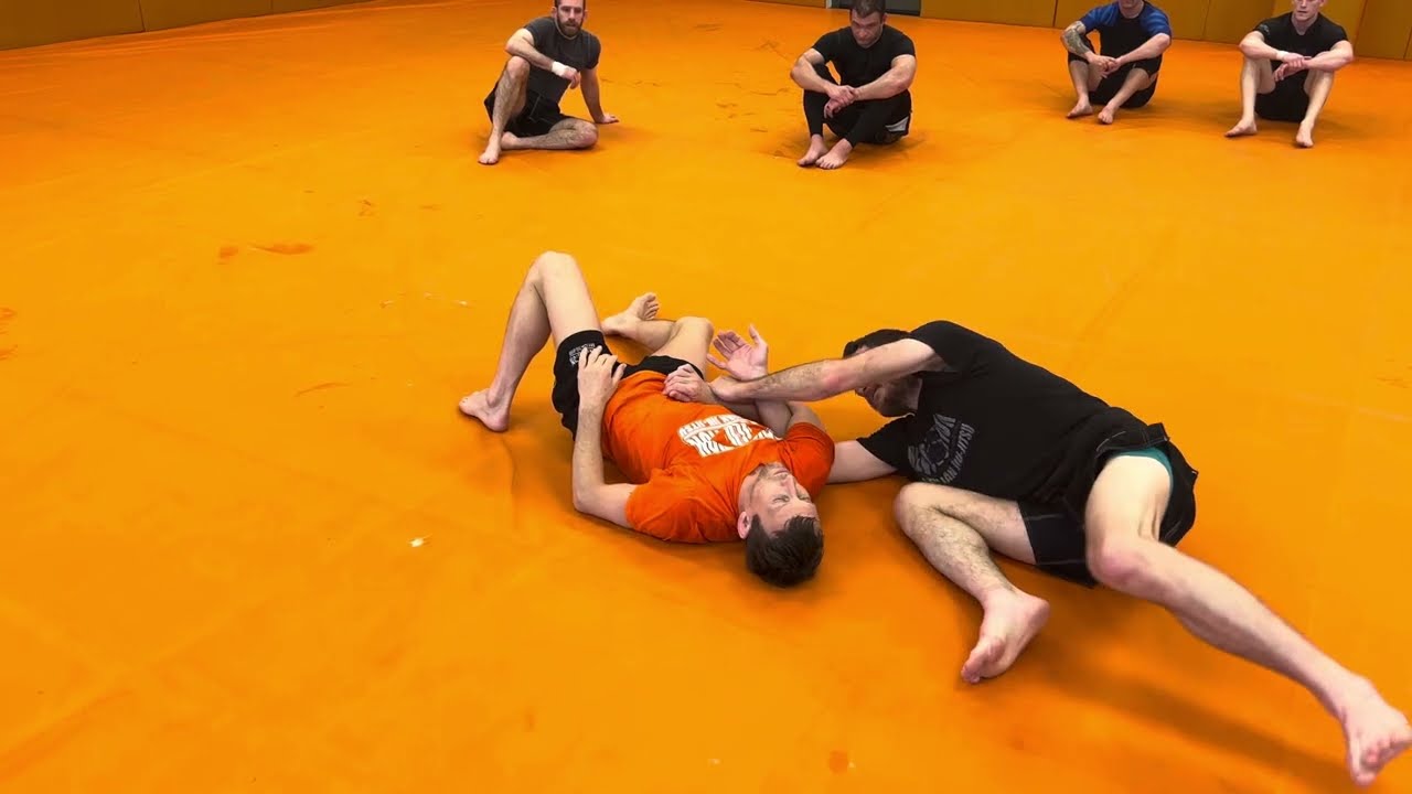 Rolling Kimura to Belly down Kimura Finish
