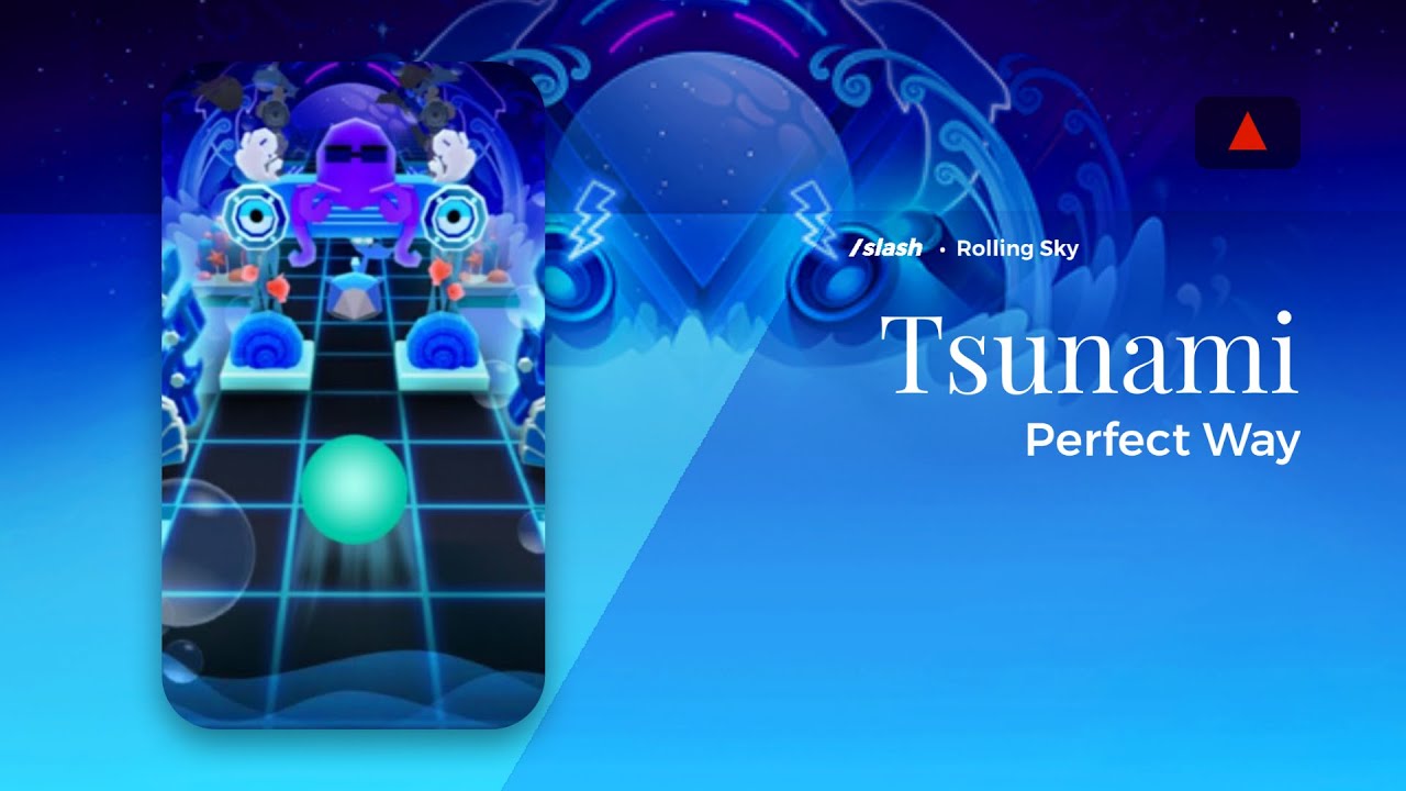 Rolling Sky - Tsunami (Perfect Way) Bonus 39 (1-Star)